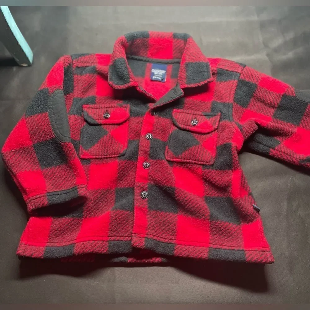 🔥❤️🔥 Build A Bundle! OshKosh Flannel Button Up LongSleeve Infant Clothes…